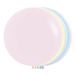 "24"" Pastel Matte Assortment Large (10pcs)"