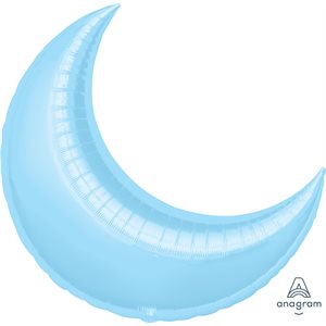 35''M.PALE BLUE CRESCENT H / S