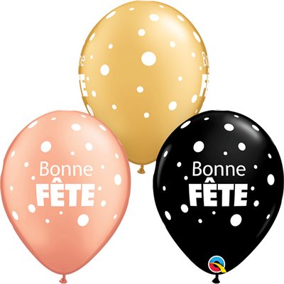 B.11'' BONNE FETE GROS&PETITS POIS P / 50