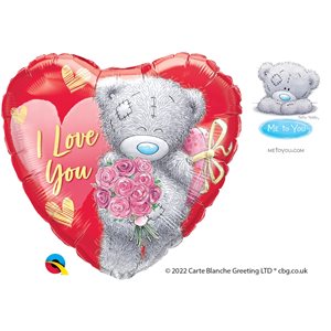 18'' M.TATTY TEDDY I LOVE YOU BOUQUET