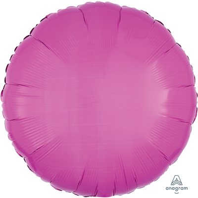 18''M.BRIGHT BUBBLE GUM PINK CIRCLE