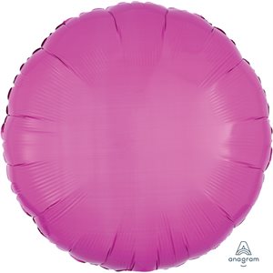 18''M.BRIGHT BUBBLE GUM PINK CIRCLE