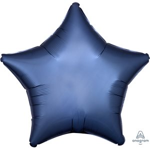 19'' M. STEEL BLUE SATIN STAR