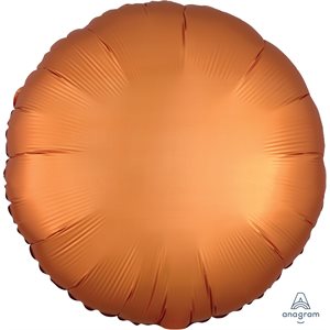 18''M. AMBER CIRCLE SATIN LUXE