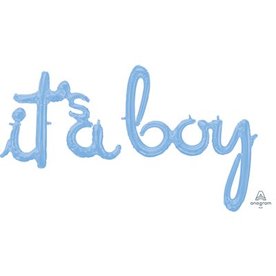 M.PHRASE IT'S A BOY PASTEL BLUE