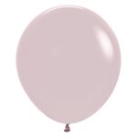 "18"" Rond Rose Crépuscule Pastel  (25pcs)"