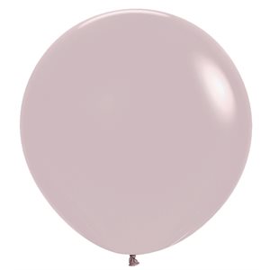 24'' Rose Crépuscule pastel grand (10 pièces)