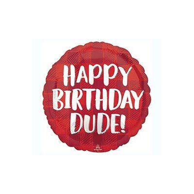 18'' M. HAPPY BIRTHDAY DUDE