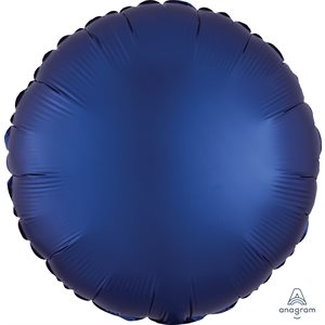 18''M. SATIN LUXE GREIGE CIRCLE