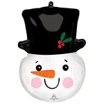 M.23'' SMILEY SNOWMAN HEAD H / S