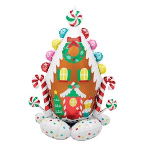 M.51'' GINGERBREAD HOUSE AIRLOONZ