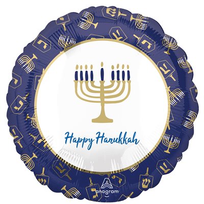 M.18'' HANUKKAH ELEGANT METALS