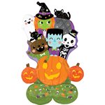 Airloonz 48 In. - Monster Mingle Pumpkin