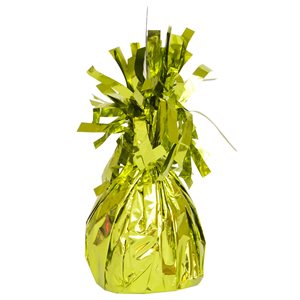 FOIL BALLOON WEIGHT LIME