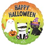 M.18''  PURR-FECT PARTY HALLOWEEN