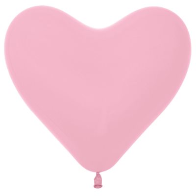 "12"" Fashion Pink Heart (50pcs)"