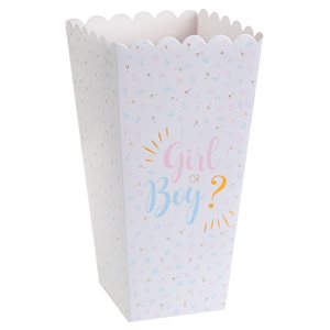 Cornet Girl or Boy ? Multicolore 6 x 8 x 17 cm Sachet de 8 p