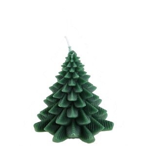 Bougie sapin Vert Ø 7.5 x 8 cm La pièce