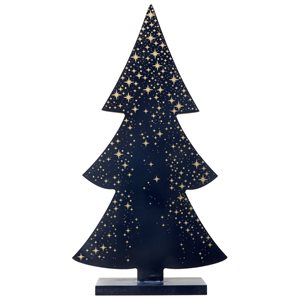 Sapin Etoilé Marine 10 x 4 x 27 cm La pièce