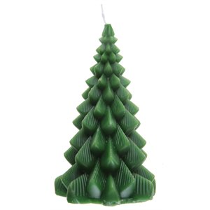 Grande bougie sapin Vert Ø 9 x 15.5 cm La pièce