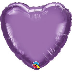 18'' M.CHROME PURPLE HEART