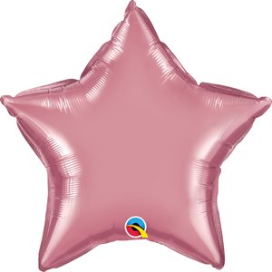 20''M.CHROME MAUVE STAR