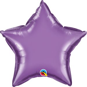 20''M.CHROME PURPLE STAR