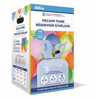 PORTABLE HELIUM 13.5 FT3 FOR 50 9'' BALLOONS PICK UP ONLY