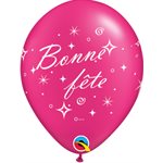 11''B.PEARL MAGENTA  BONNE FETE P / 50