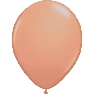 "Retro Coral / Corail (50CT) Party Zone 12"" Latex Balloons"