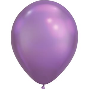 "Chromed Purple / Mauve Chromé (50CT) Party Zone 12"" Latex